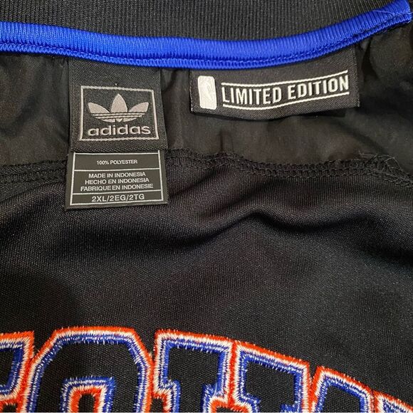 Adidas Limited Edition New York Knicks 3 Stripe Embellished Sleeves Jacket 2XL - Picture 9 of 13